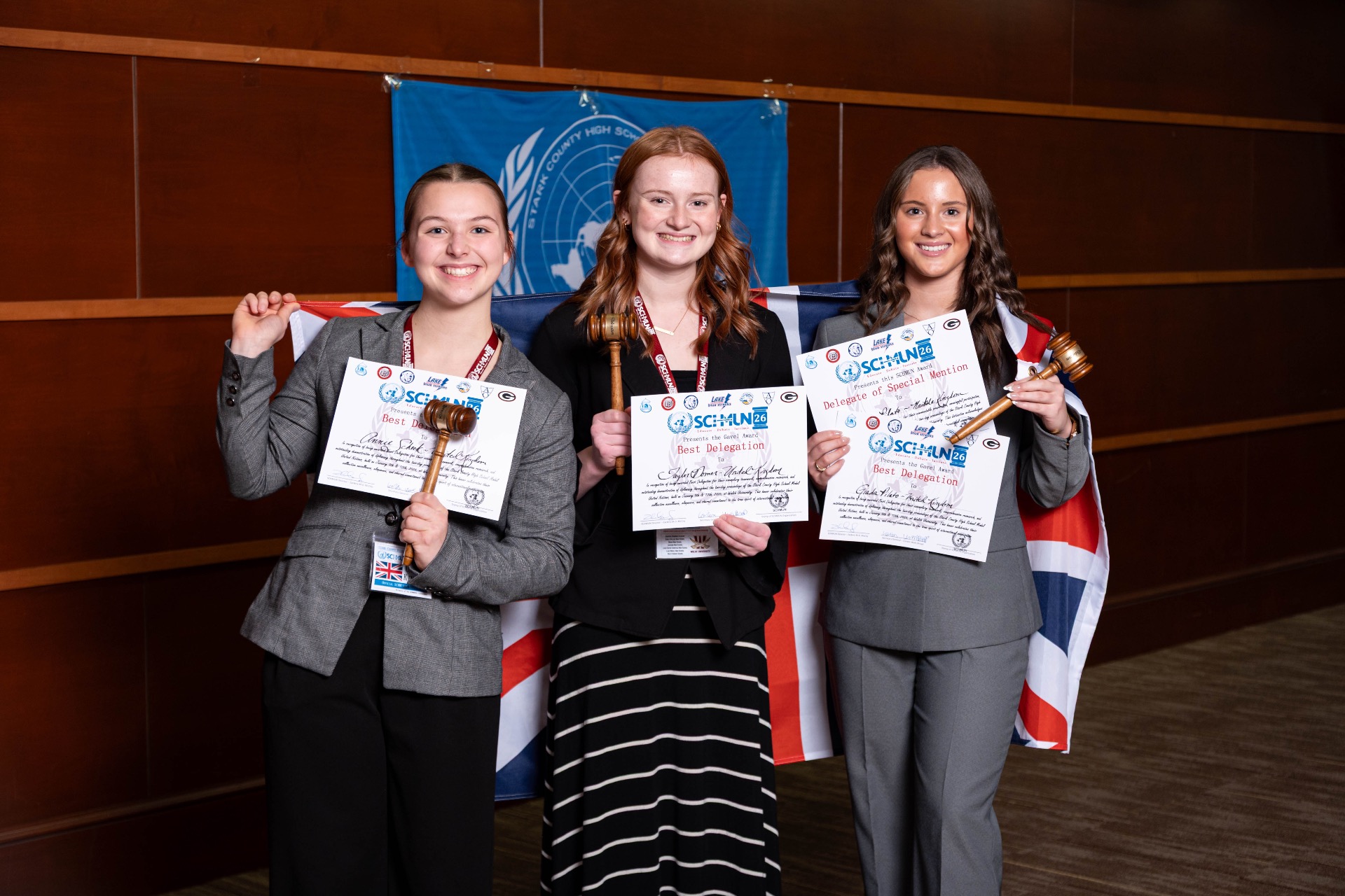 Annie Scheck, Taylor Domer, Giada Pilato  (Mona Dali not pictured)